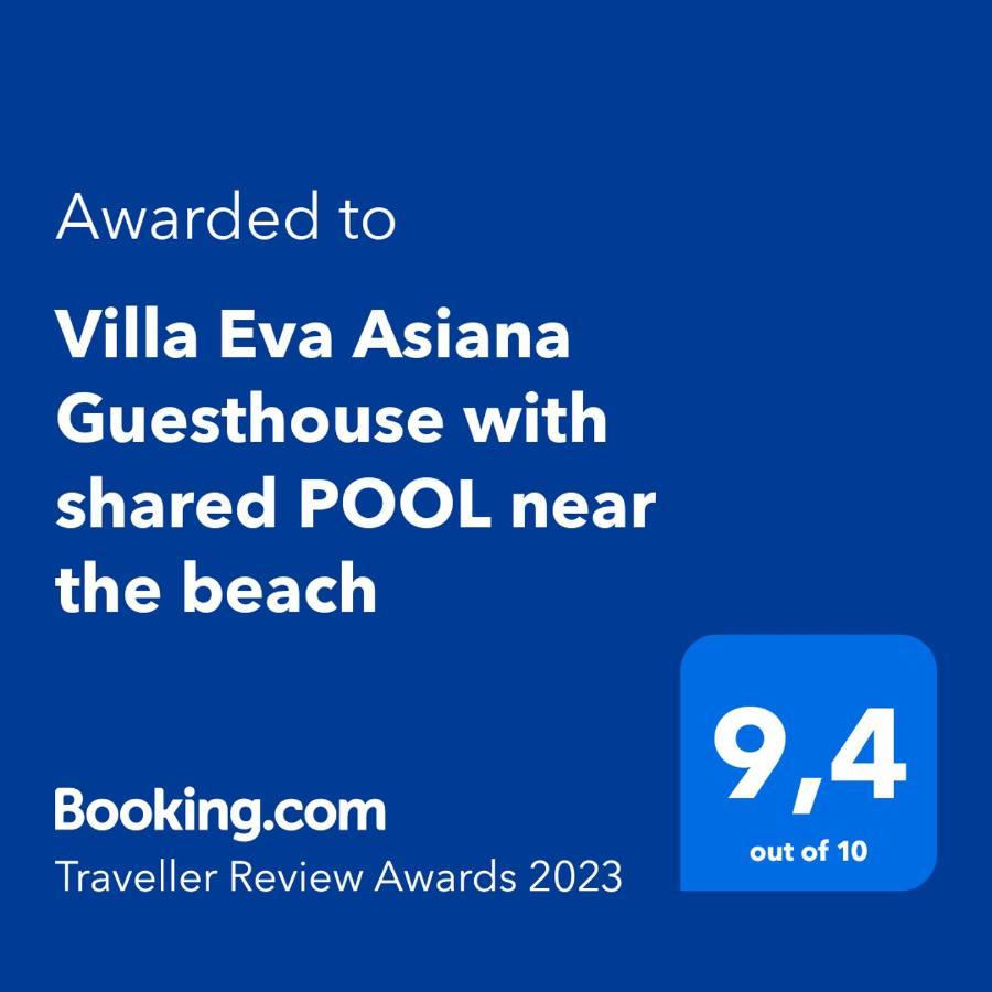 Villa Eva Asiana Guesthouse With Shared Pool Benissa Exterior photo